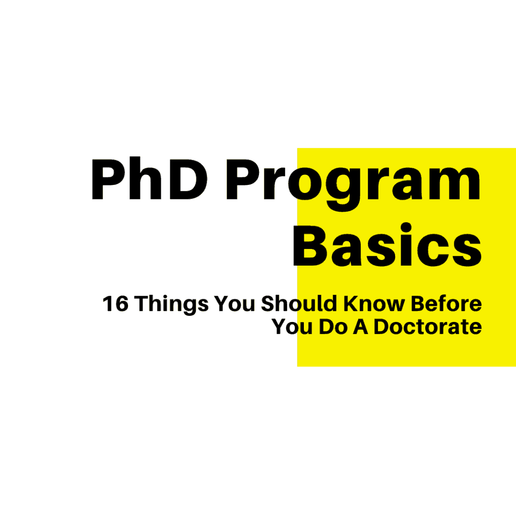 phd before course