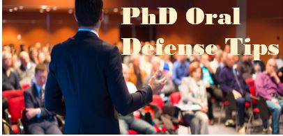 oral defense of dissertation