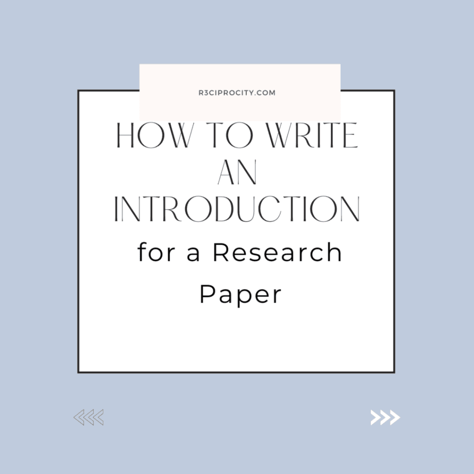 examples of an introduction for a research paper